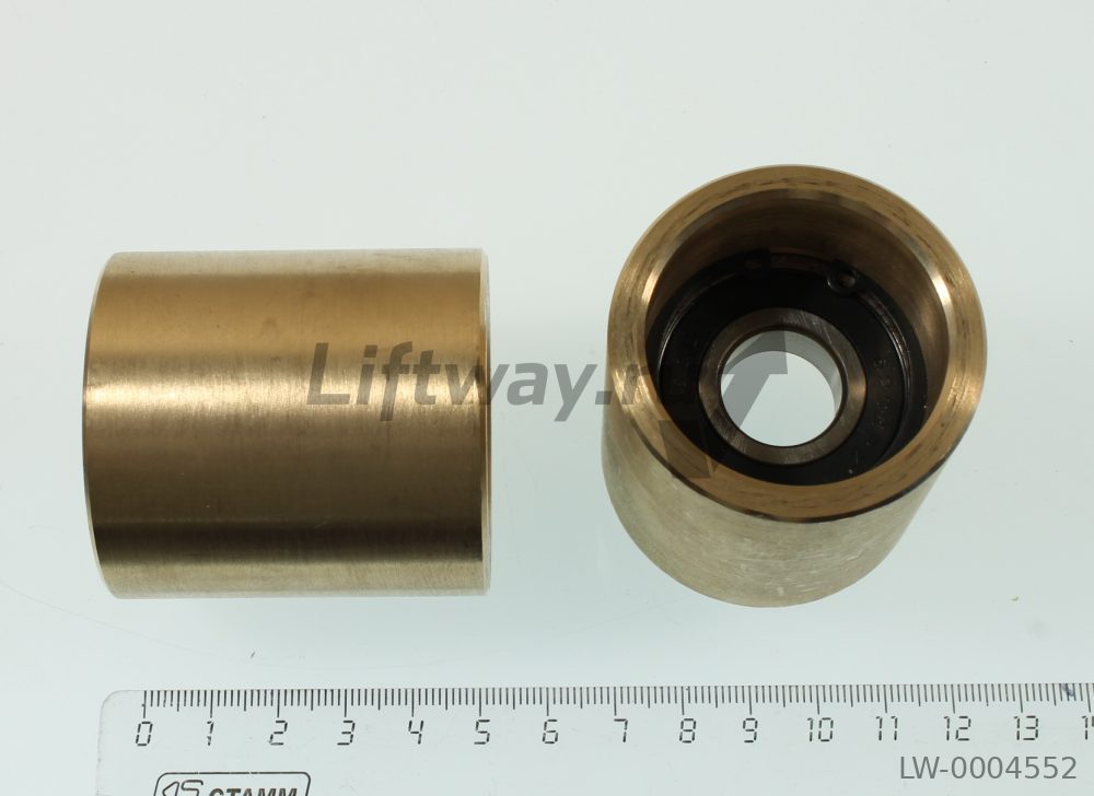 Ролик бронзовый D=50mm ширина 54mm подш. 6203  поручня эскалатора 506 NCE