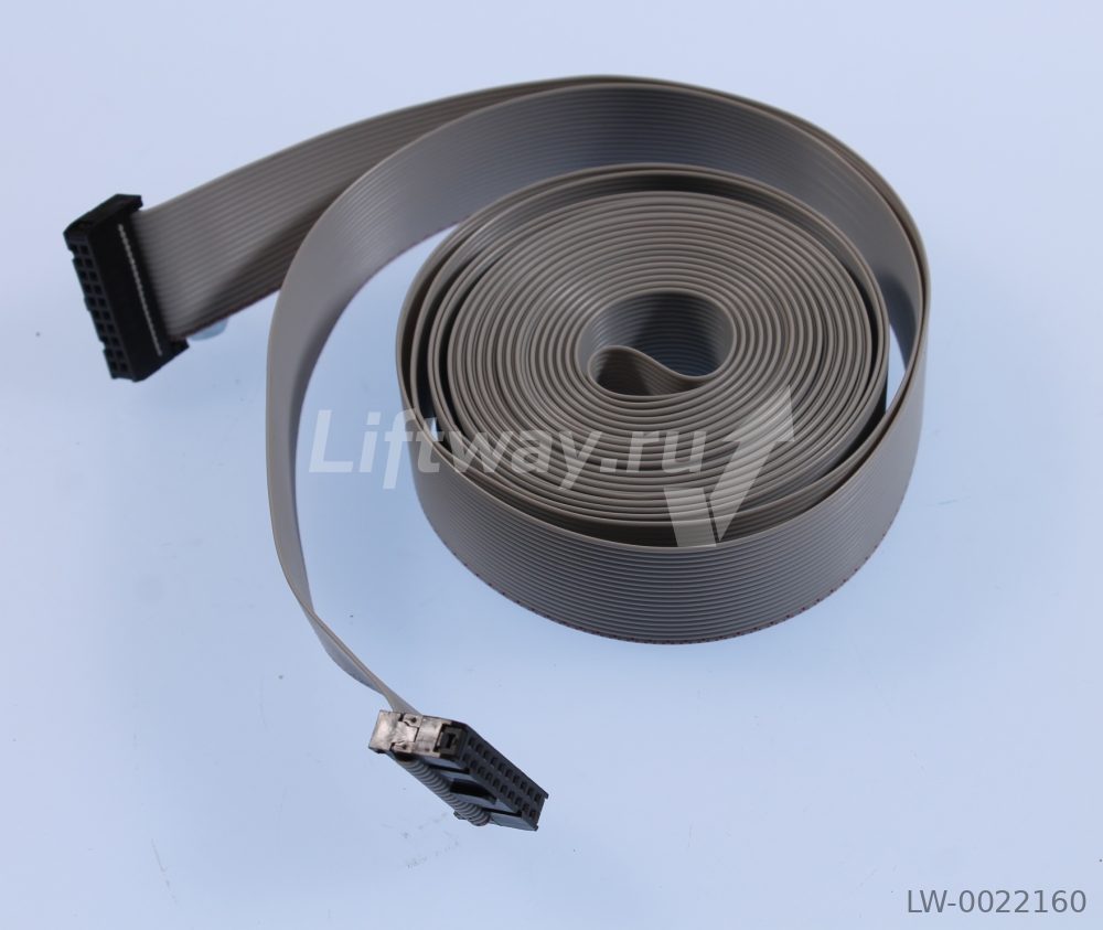 Шлейф L=4500мм 20 жил 28AWG HF20 с разъемами 141-IDC-20P