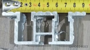 Порог ДК / ДШ L=1350 мм ширина 90 мм телескопические двери