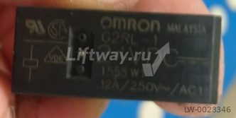 Реле Omron G2RL-1 катушка 24VDC