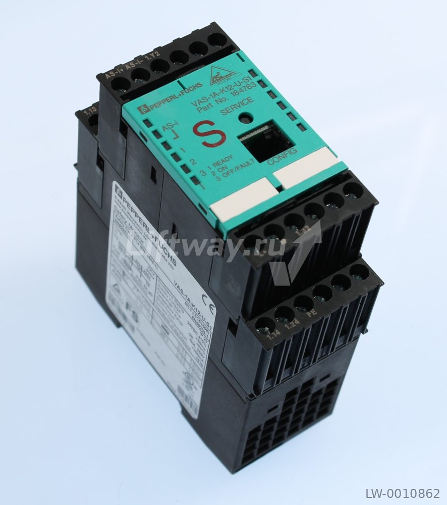 Реле цепи безопасности AS-i (модуль AS-I интерфейс VAS-1A-K12-U-S1)