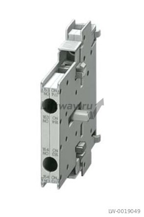 БЛОК ДОП. КОНТАКТОВ, 2НО+1НЗ, БОКОВОЙ, 17.5 MM ВИ НТОВЫЕ КЛЕММЫ