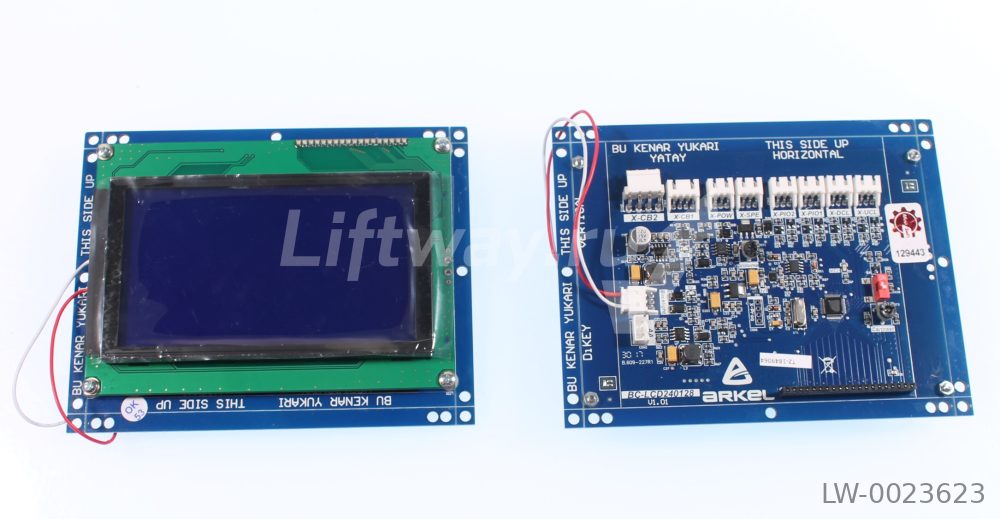 Индикатор кабины ARCODE BC-LCD240128A-S размер окна 114х64мм Arkel