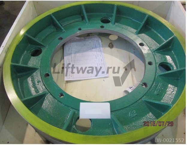 КВШ 750x6x13мм ширина 160мм (для лебедки MR26)