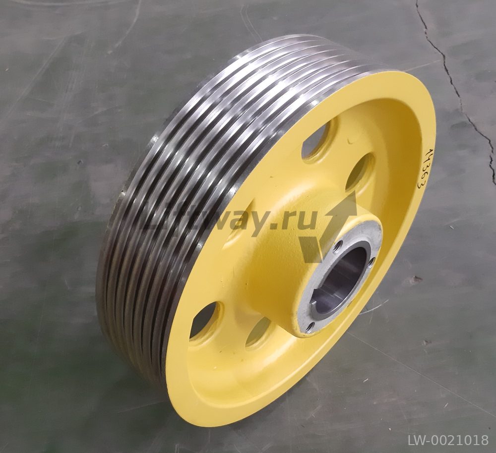 КВШ Ø 450 мм BZU=6.7мм ZZ7 DZ10мм для лебедки SM250.60-20