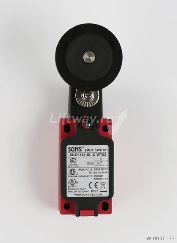 Концевой выключатель с роликом snd-6114-sl-c wt02 лифта КОНЕ (ролик 50мм)