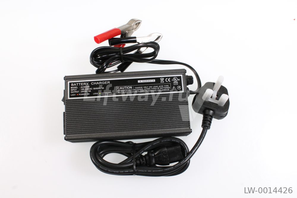 Блок питания AC0524A Ideal Power Inc (вход 115/230Vac 3,2/1,6А , Вых 29,2/27,4Vdc)