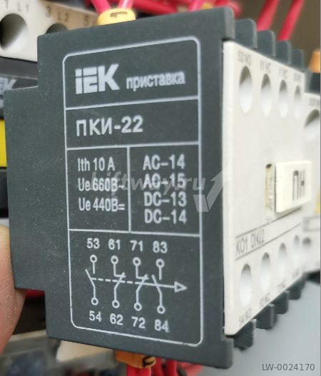 Приставка ПКИ-22 доп.контакты 2з+2р