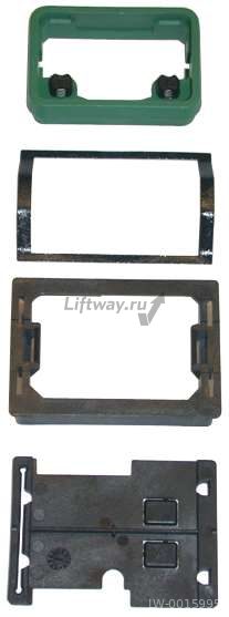 Корпус нажимного элемента зеленый Eurolift MX-fixtures