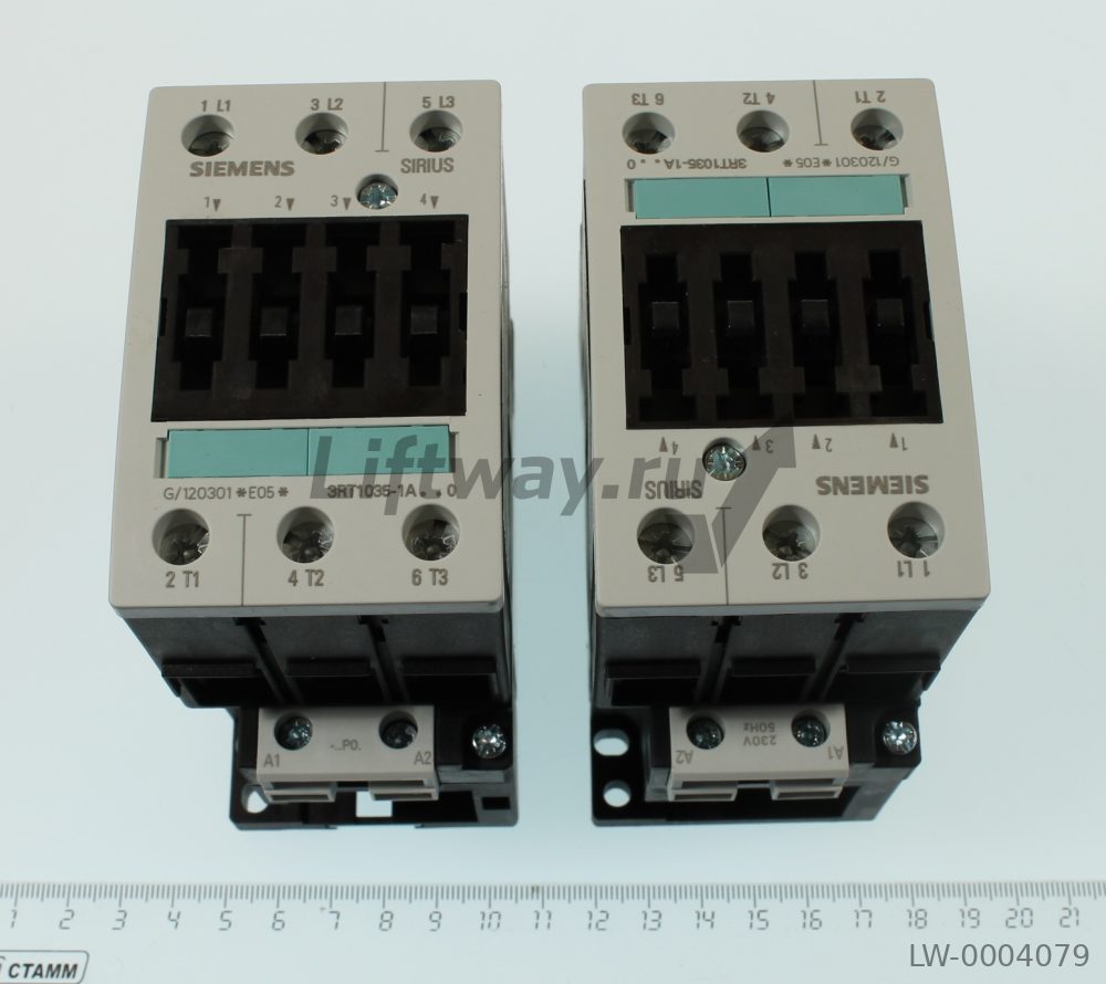 Пускатель 3P,   220-230V 50Hz AC-3 18,5kW/400V