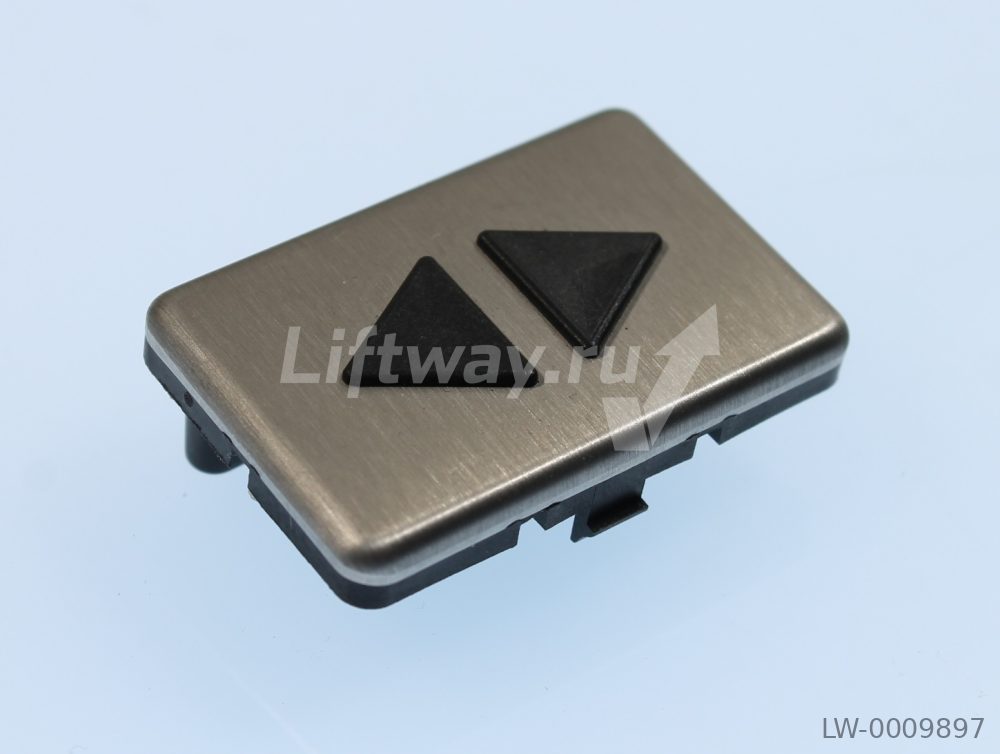 Нажимной элемент "ОТКРЫТИЕ " Eurolift MX-fixtures, шлифованный