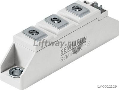 Тиристорный модуль 95А 1600В тип E (1000V/ms) четыре управляющих контакта "KT"