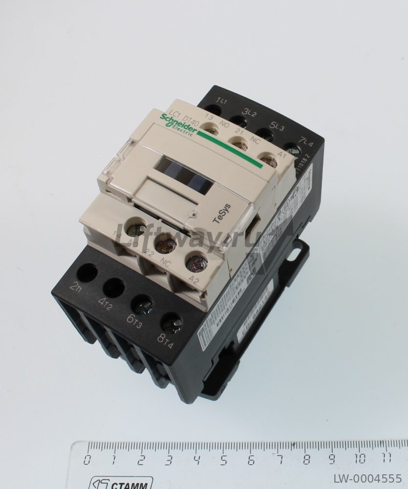 КОНТАКТОР 4 ПОЛ. AC1 40A 110V
