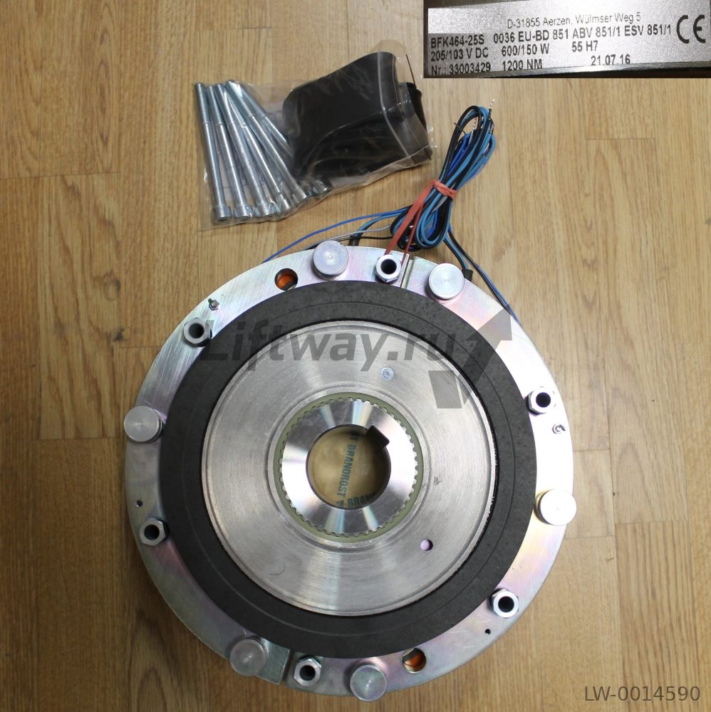 Дисковый тормоз BFK464-25S 205/103VDC 600/150W 1200 Nm