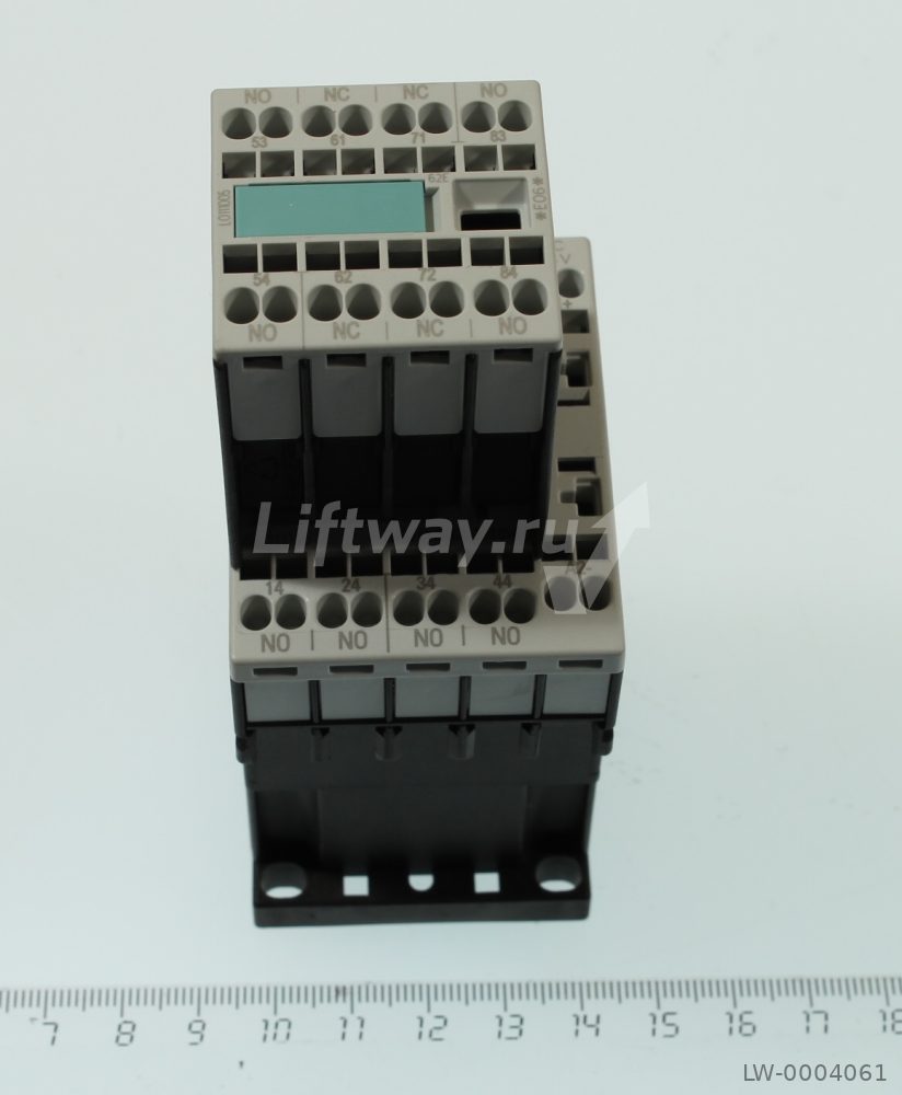 Контактор вспомогательный  DC 24 V, 6S, U.2S ПРУЖИННЫЕ ЗАЖИМЫ, ТИПОРАЗМЕР S00