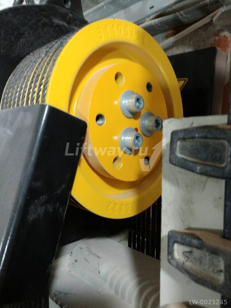 КВШ лебедки ZIEHL-ABEGG Φ210X10Х6,5мм подрез V 45°