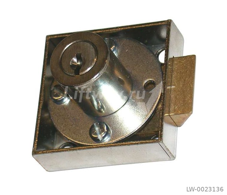 Замок L=25мм KABA 1075 ZYL 1008C ключ 300