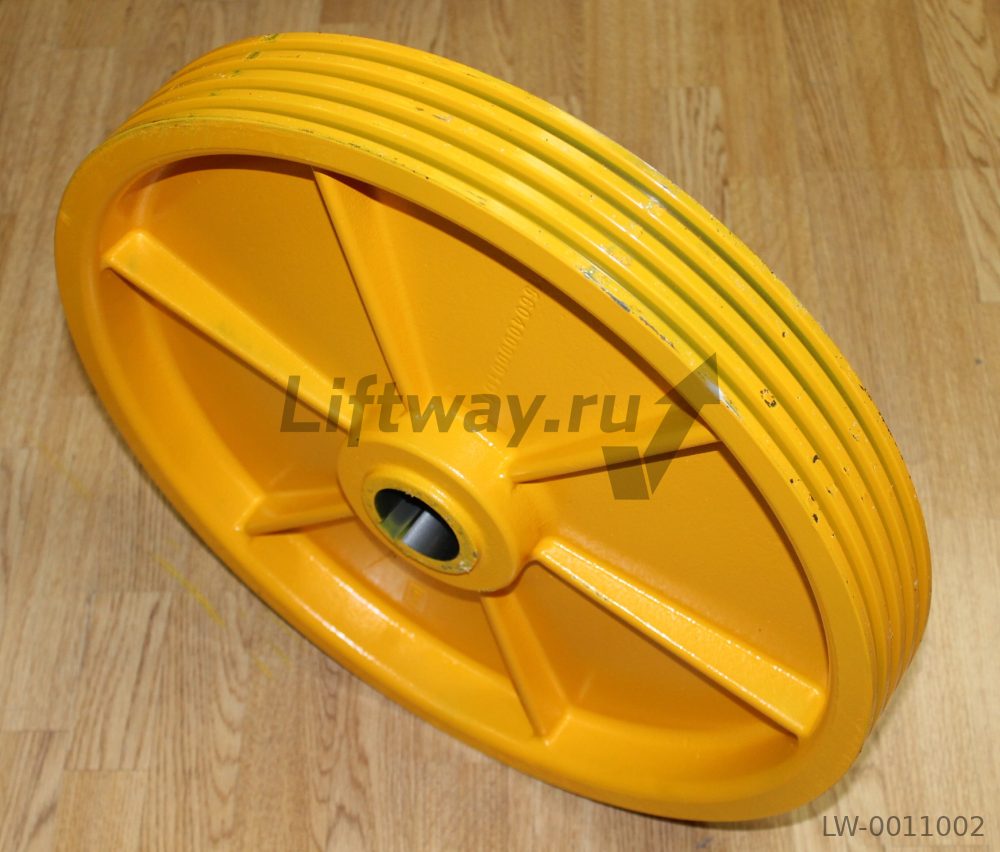 КВШ Ø 560mm канавки 4x8mm V 35º с подрезом 106º лебедка FAYMESA
