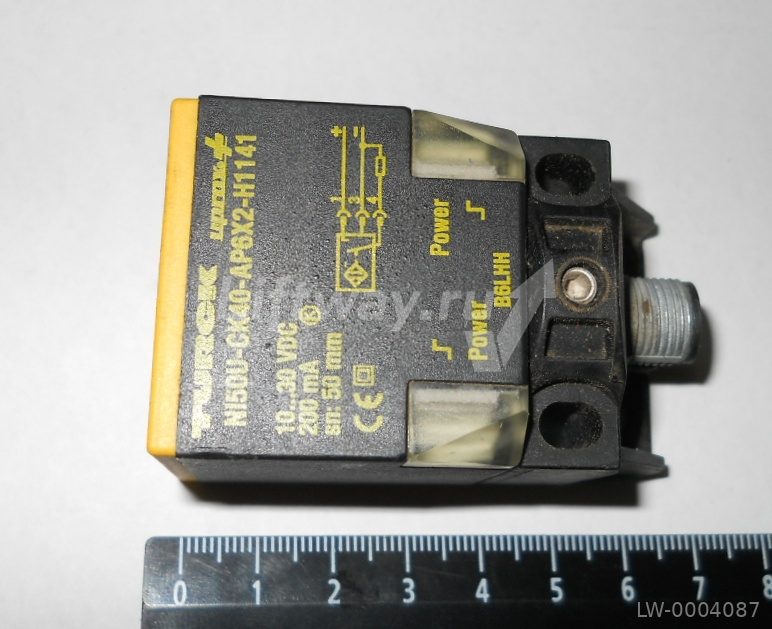 Датчик наличия ступени TURCK Ni50U-CK40-AP6X2-H1141 расстояние срабатывания 50мм