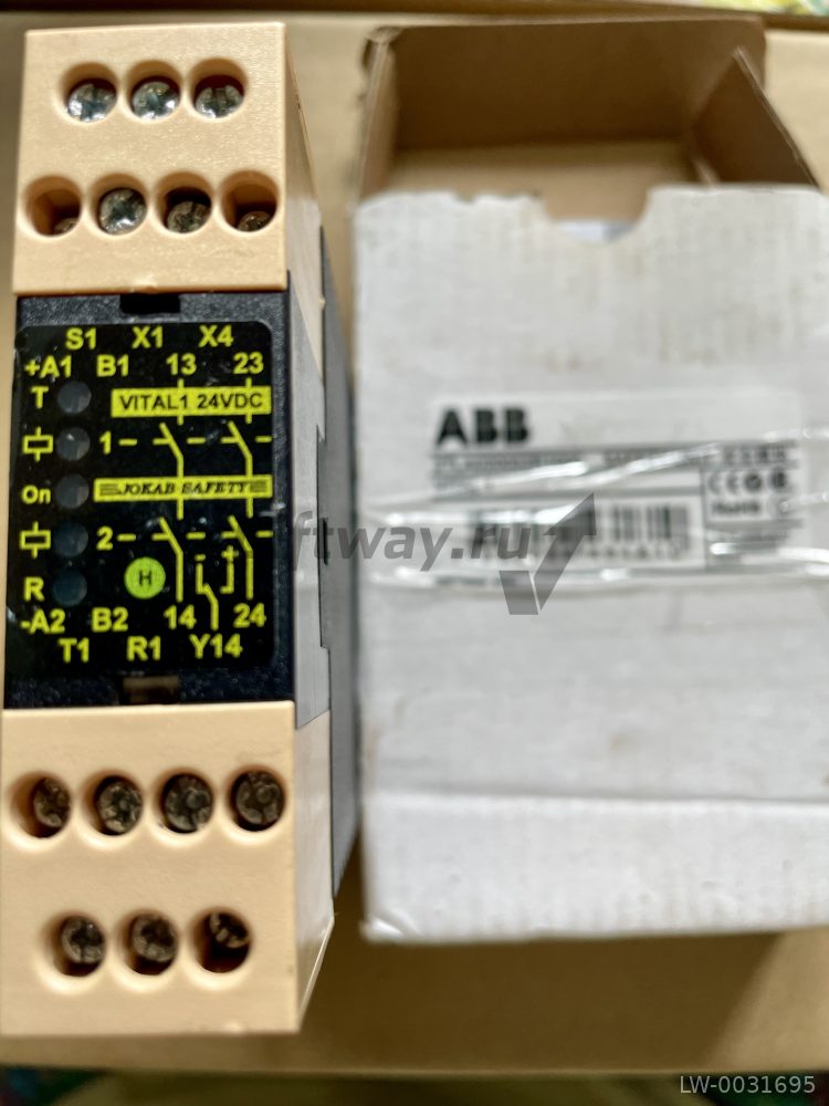 2TLA020052R1000 Vital 1 ABB реле безопасности производство Европа TÜV Швеция
