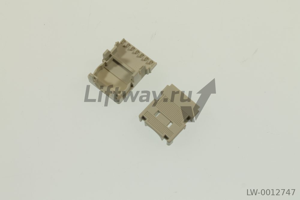 Корпус разъёма, пластмассовый для WAGO 734-106 на 6 контактов