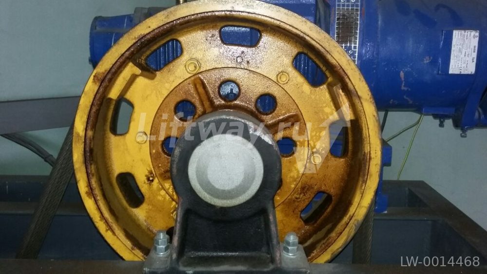 КВШ Ø 560 мм канавки 6x13 мм U / 30° с подрезом 105° ширина 180mm шаг 21 mm