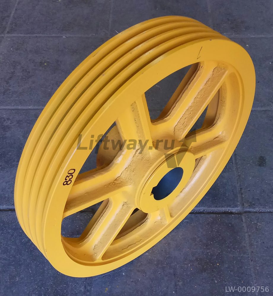Шкив канатоведущий (КВШ) 680х4х15 КМЗ