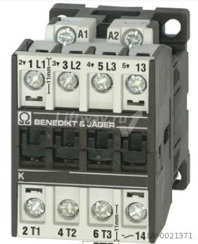 Контактор 3P, 10A, 4кВт ,10A, катушка 48VAC 50Hz