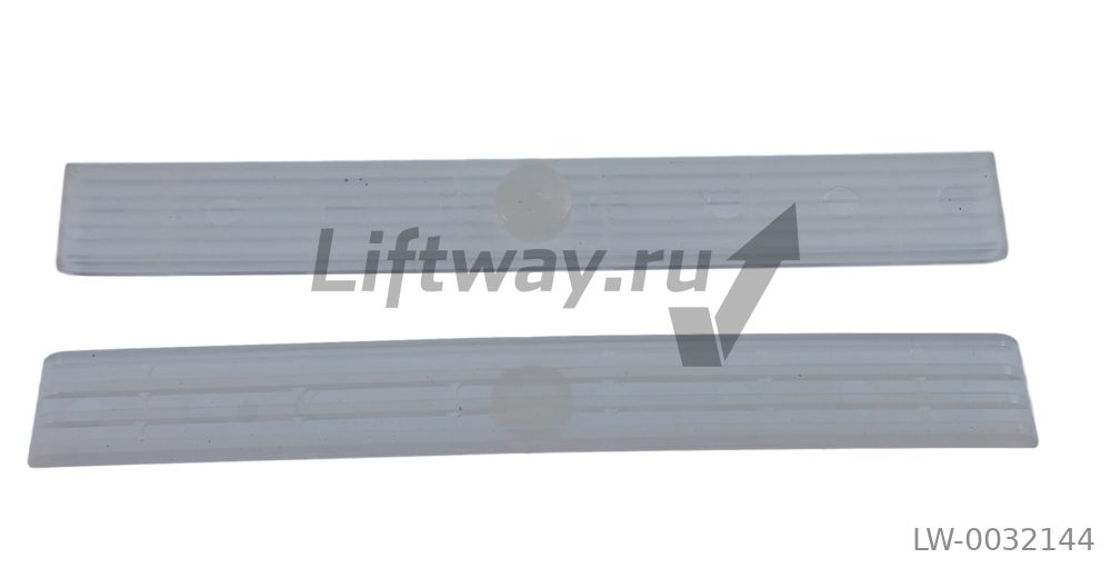 Вкладыш башмака кабины OTIS, 200x25x6мм (гибкий) про-во Россия