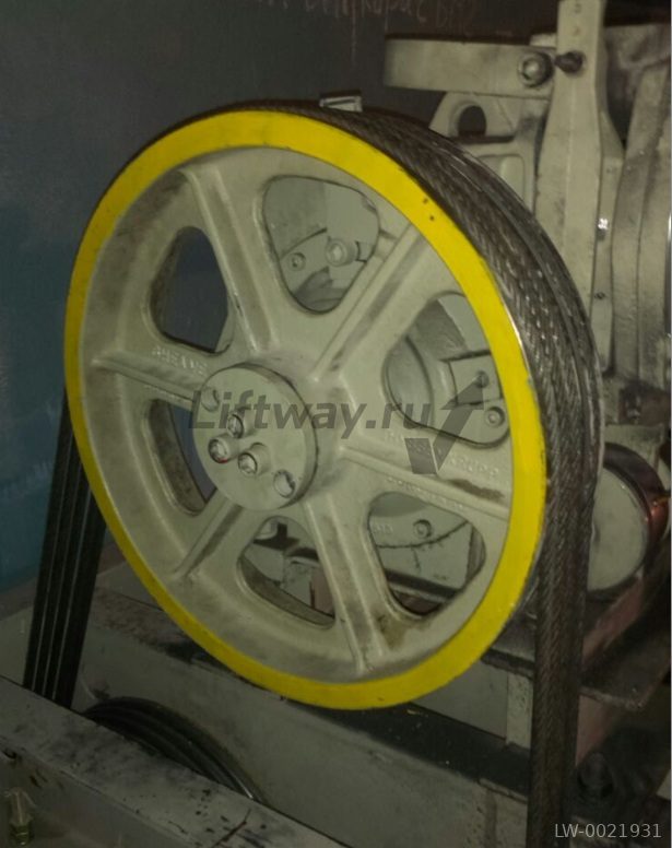 КВШ D550x5x12мм, ширина 110 мм, Ra=18мм ThyssenKrupp (лебедка TW63)