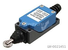 Выключатель концевой KZ-8112 ролик горизонтальный 250В 5А IP65 (1НО+1НЗ)