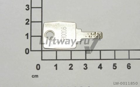 Ключ KABA EB0006 для ключевины замка KONE