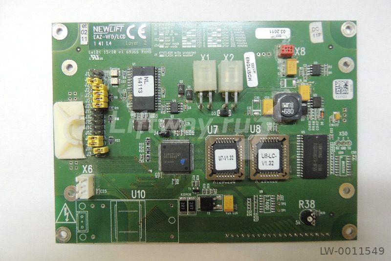 ЗАМЕНА НА M09192 Индикатор этажный (плата) EAZ-LCD LiftMaterial