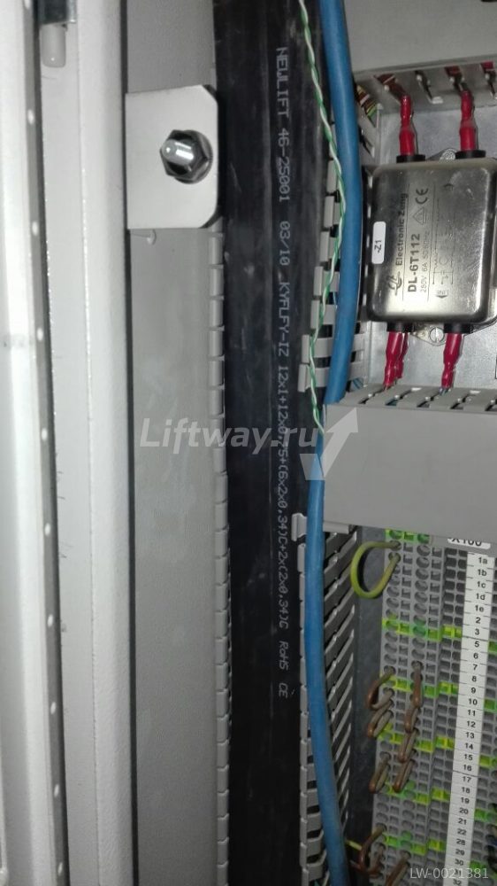 Кабель подвесной L=40м NEW LIFT 46-25001 06/10 KYFLFY-IZ 12*1+12*0.75+(6*2*0.34)C+2*(2*0.34)C ROHS