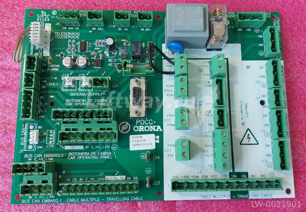 Плата контроллера ORONA ARCA II 220V