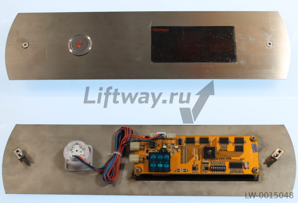 Вызывной пост с индикатором OCAL-08C и кнопкой ВНИЗ