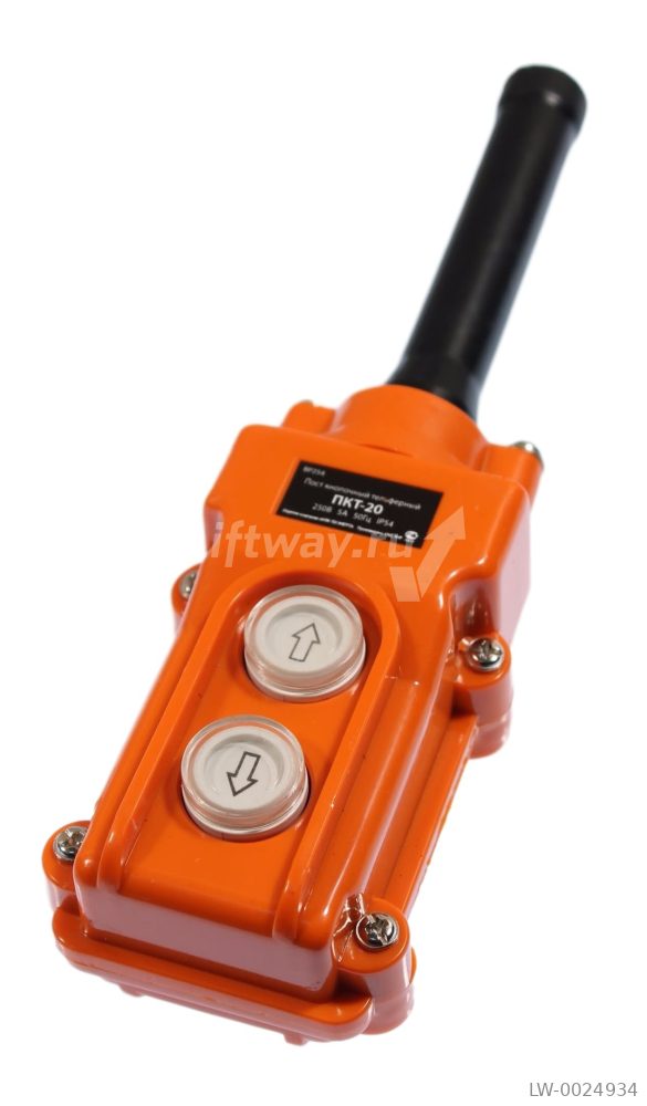 Пост кнопочный тельферный ПКТ-20 (IP54)