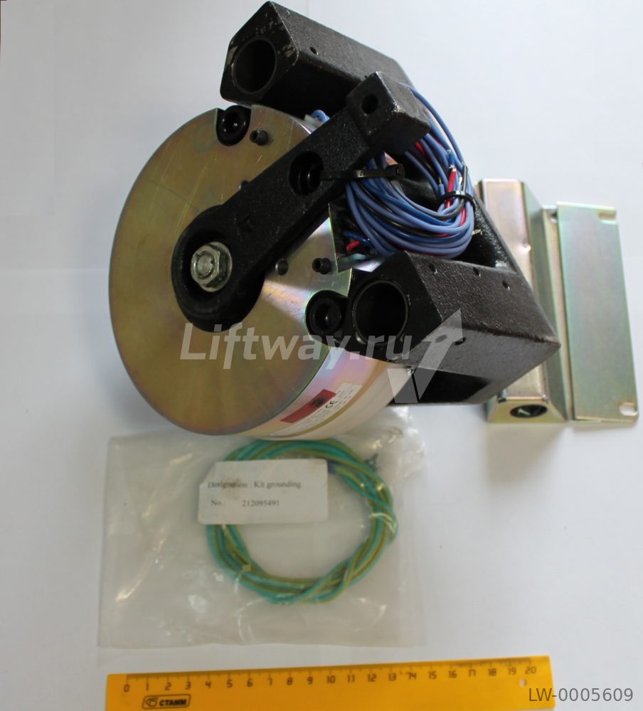 Дисковый тормоз ERS VAR 11-01 для лебёдки PMS 420 (A,B,C,D,E) Ft=4100H с кронштейном