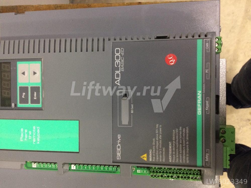 Частотный преобразователь Gefran ADL300B-3220-KBL-F-4-C-ED-ER 22кВт