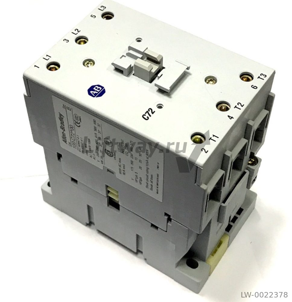 Контактор 40 кВт, 72A, катушка 230VAC