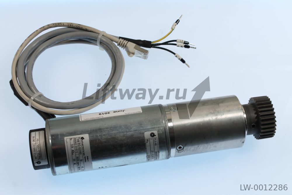 Мотор BG62X60 с редуктором PLG60 для привода дверей Sematic