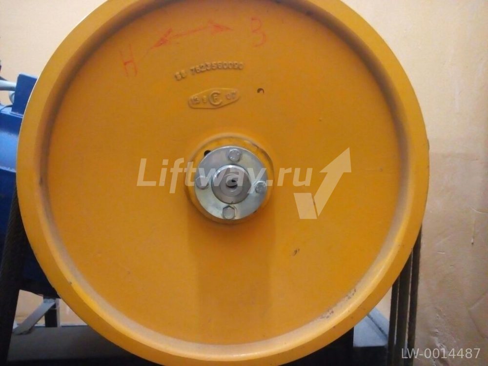 КВШ Ø 560 мм канавки 4x10 мм V / 30° с подрезом 90° ширина 90mm шаг 18 mm