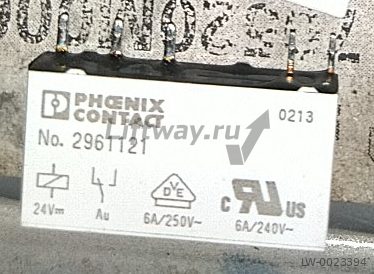 Реле REL-MR- 24DC/21AU