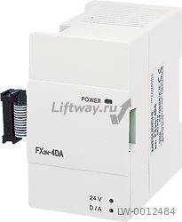 Модуль расширения FX2N-4DA (блок питания 24VDC)