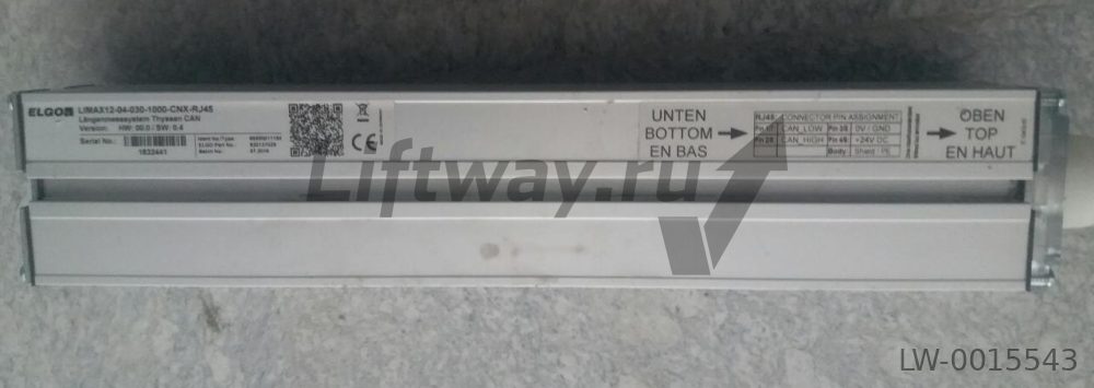 Датчик шахтной информации Limax12-04-030-1000-CNX-RJ45