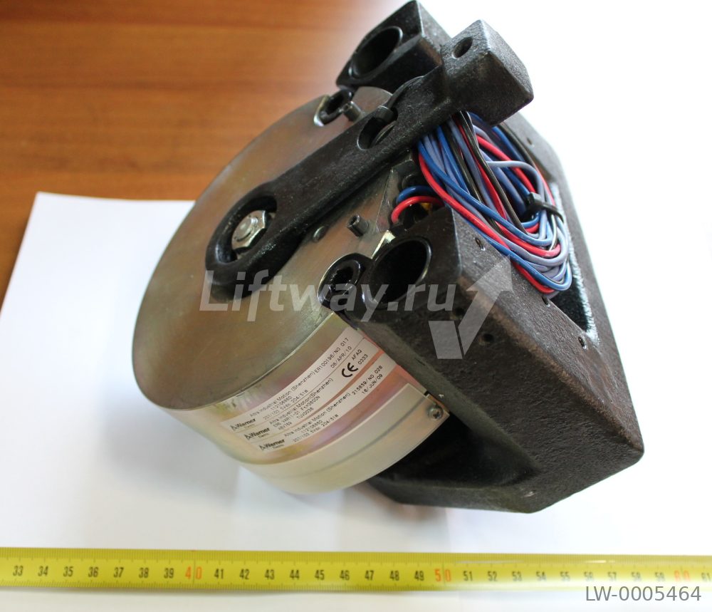 Дисковый тормоз ERS VAR 11-01 для лебёдки PMS 420 (A,B,C,D,E) Ft=3600 H с кронштейном