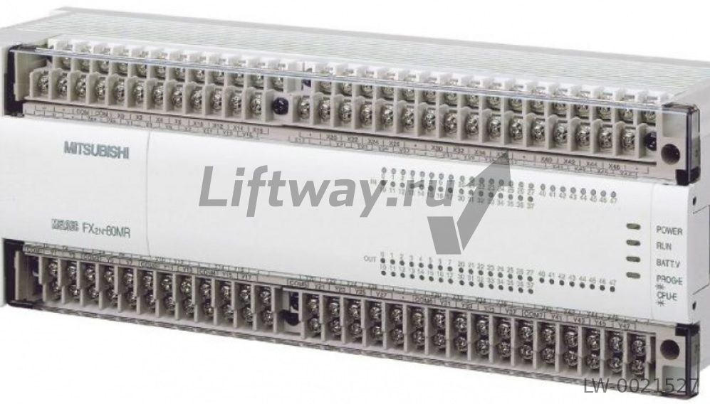 Контроллер PLC FX2N-80MR-DS Mitsubishi (базовая программа, без программирования параметров лифта)
