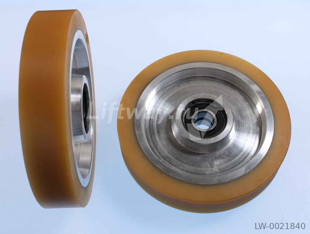 Ролик башмака D180/20 x 35/40мм VU 93°, 2 подшиника 6204 2RS без оси