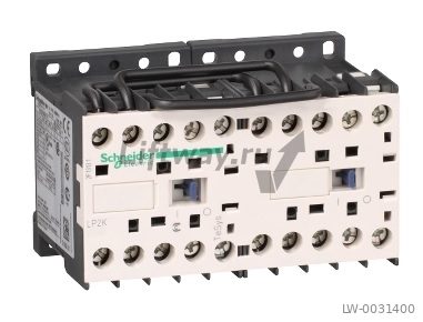 Контактор реверсивный K 3P, 9A, НЗ, катушка 48VDC, зажим под винт