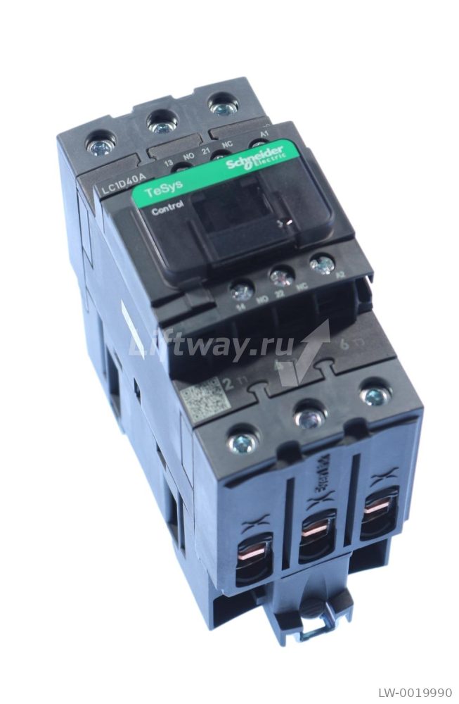 КОНТАКТОР 3P EVERLINK AC3 440В 40A КАТУШКА УПР. 110В AC 50/60ГЦ